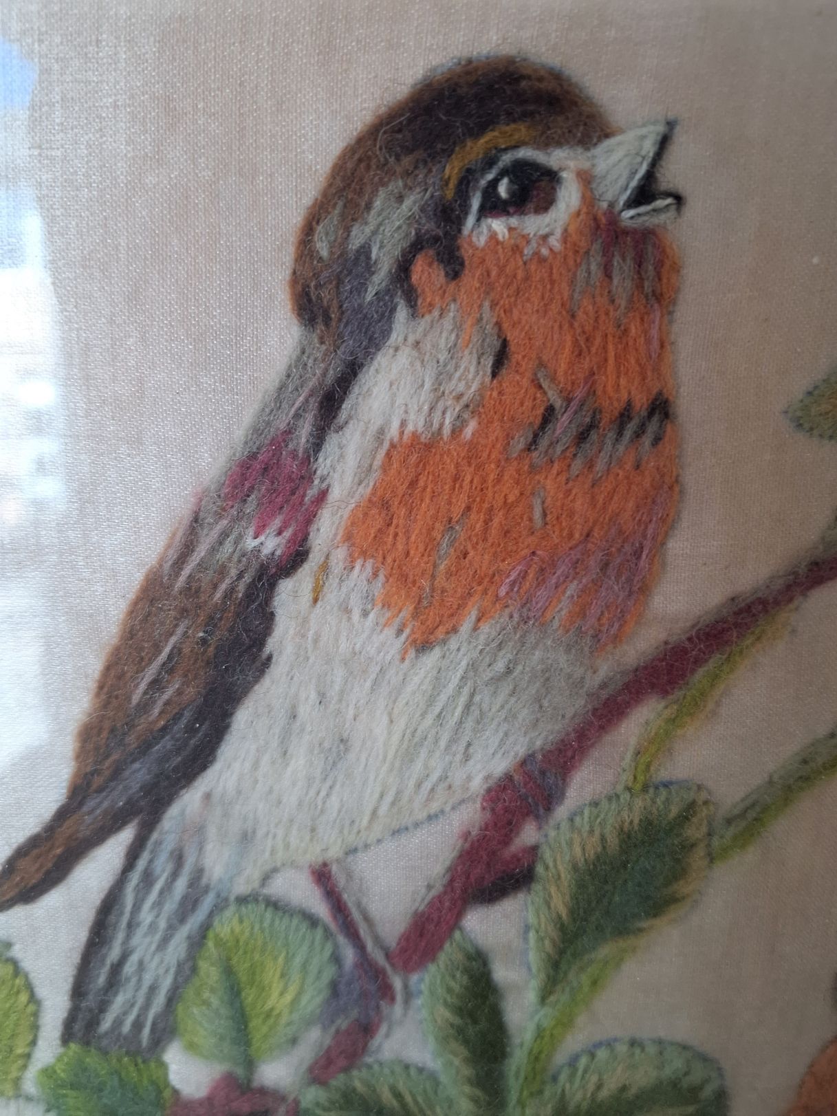 Broderet fuglebill3de